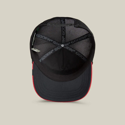 Gorra Goorin Bros Raging Bull Trucker Snapback Roja Hombre (GB2)