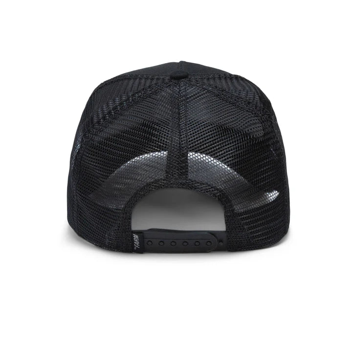 Gorra Goorin Bros Trout Fish Trucker Snapback Negra Hombre