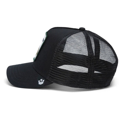 Gorra Goorin Bros Trout Fish Trucker Snapback Negra Hombre