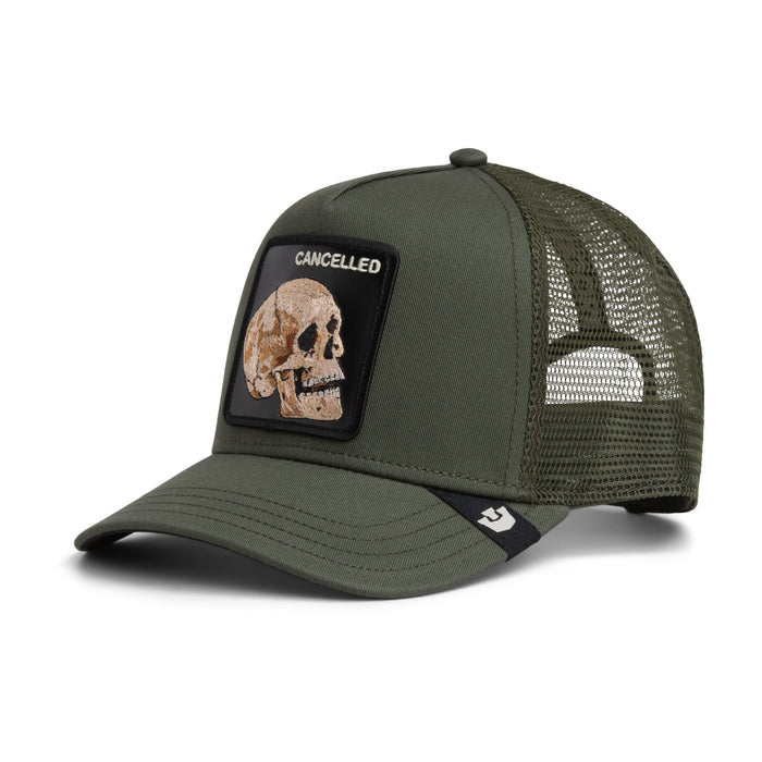 Gorra Goorin Bros The Cancelled Skull Verde