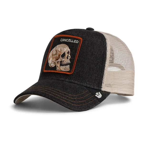 Gorra Goorin Bros Denim Skull Negro