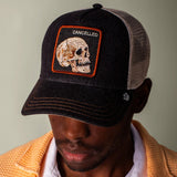 Gorra Goorin Bros Denim Skull Negro