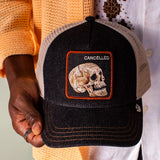 Gorra Goorin Bros Denim Skull Negro