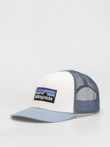 Gorra Patagonia P-6 Logo Trucker blue/white