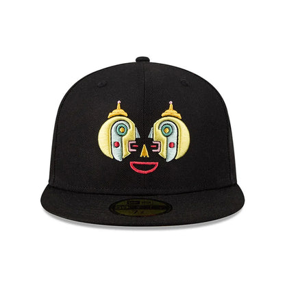 Gorra New Era 5950 Tellaeche Gem Blk Blk