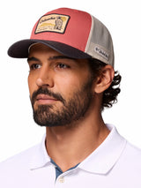 Gorra Unisex Mesh Snap Back Rosado Columbia