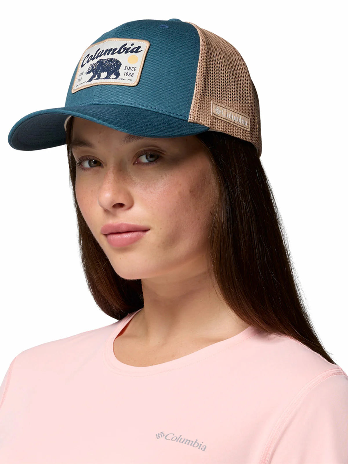 Jockey Unisex Mesh Snap Back Azul Everblue Columbia