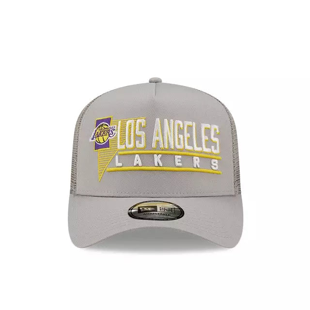 Gorra New Era Los Angeles Lakers NBA 9FORTY Grey