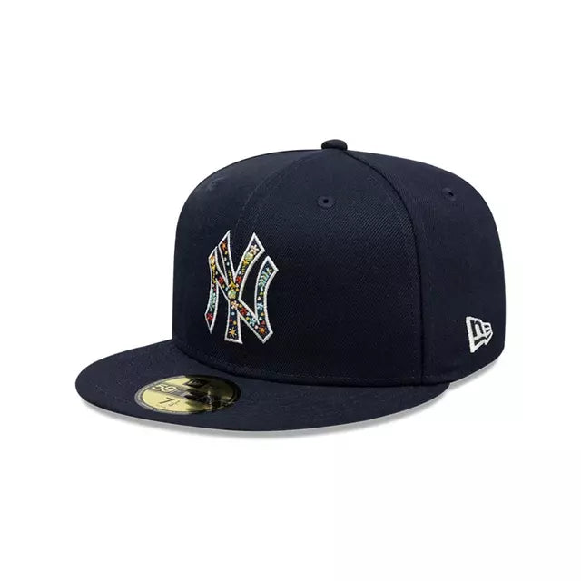 Gorra 59Fifty New York Yankees MLB Floral Infilled