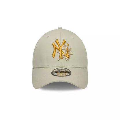 Gorra 9Forty New York Yankees Floral Beige