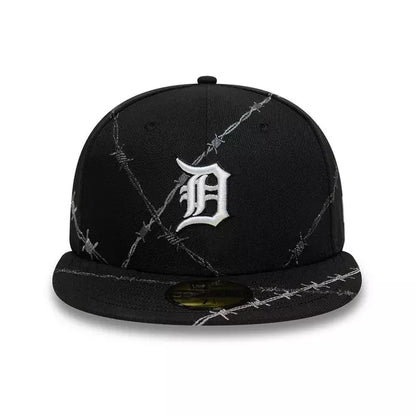Gorra New Era 59Fifty Detroit Tigers Wire Negro