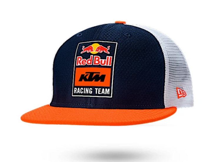 Gorra Red Bull KTM Racing Team New Era 9FIFTY Trucker Azul Naranja