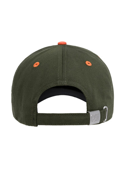 Jockey Unisex Logo Combinación Oliva CAT