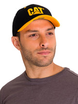 Gorra Hombre Logo CAT Negro Cat