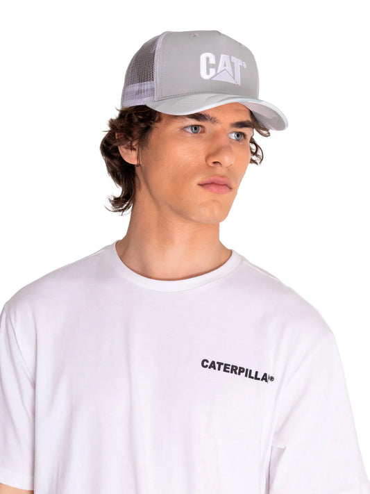 Jockey Casual Hombre CAT LOGO PRINTED MESH TRUCKER Gris CAT