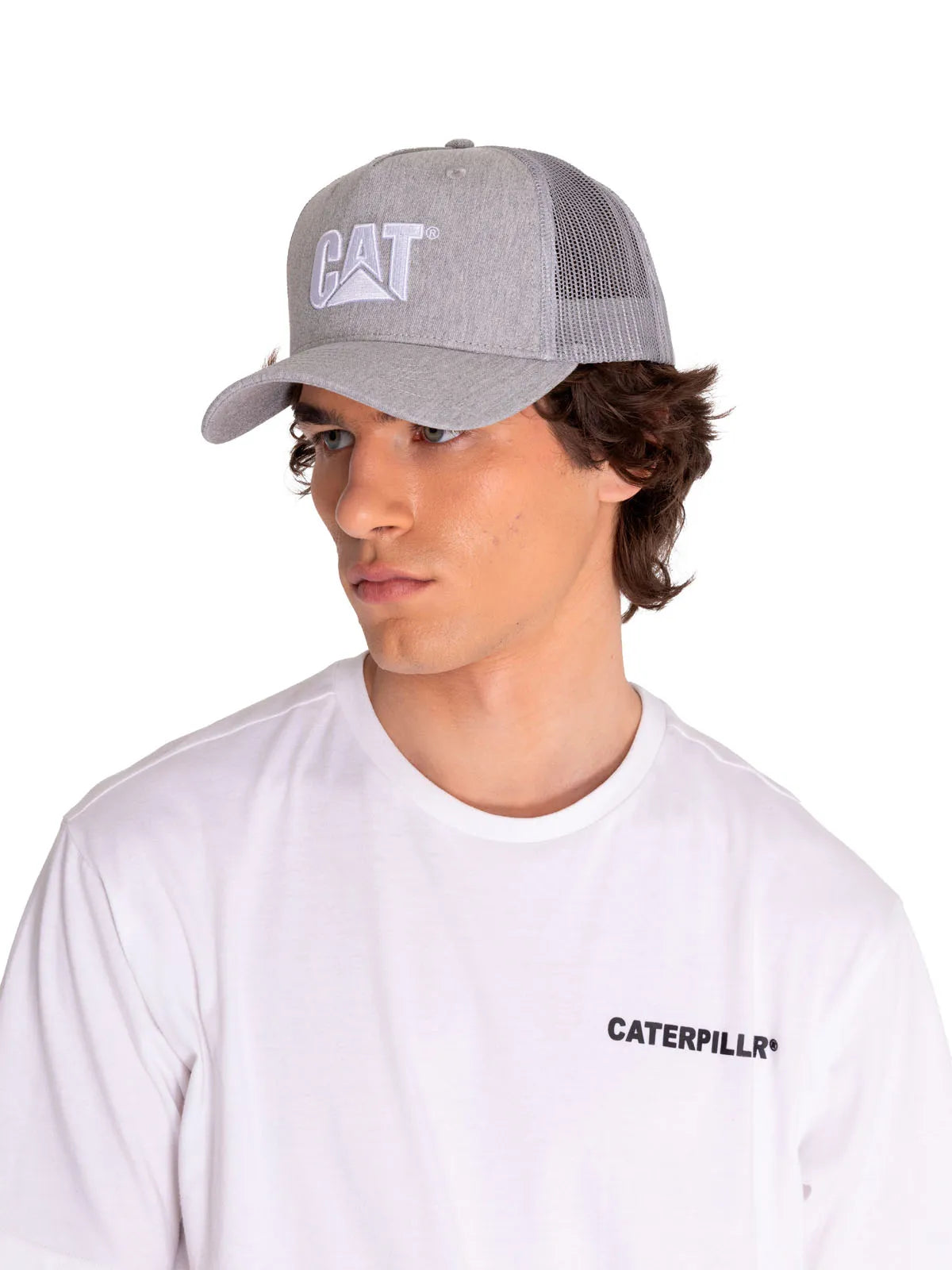 Jockey Casual Hombre TRUCKER 2D LOGO HAT Gris CAT