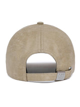 Gorra Cuero Francés Casual Unisex Faux Leather Hat Beige Cat