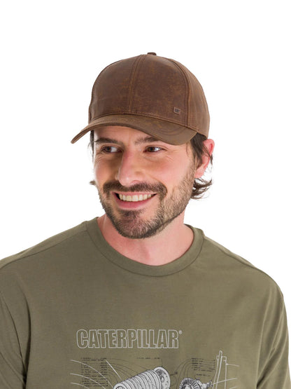 Jockey Cuero Francés Casual Unisex Faux Leather Hat Café Cat