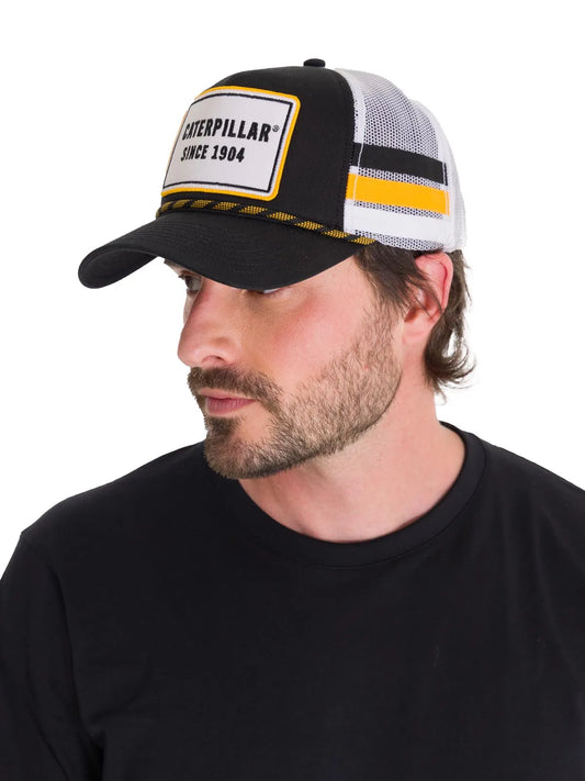Jockey Casual Hombre Caterpillar Patch Pocket Hat Negro Cat
