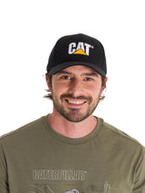 Jockey Con Broche Casual Hombre Cat Logo Hat Negro Cat