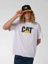 Gorra Unisex 6 Panel Logo Negro CAT