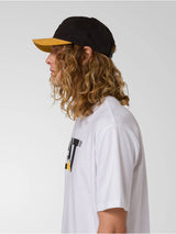 Gorra Unisex 6 Panel Logo Negro CAT