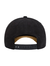 Gorra Unisex 6 Panel Logo Negro CAT