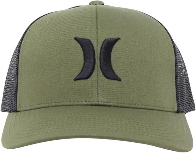 Gorra Hurley Del Mar TRKR para hombre, color verde, talla única