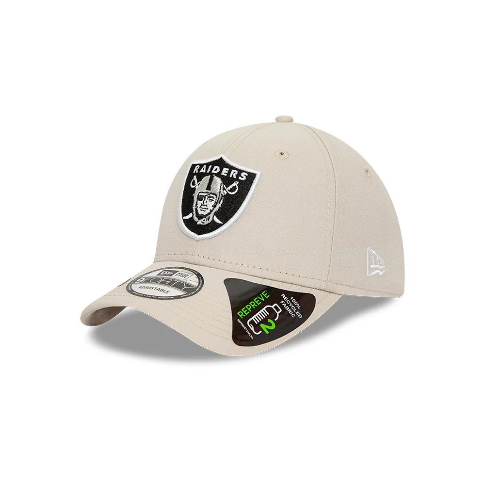 Gorra Las Vegas Raiders NFL Repreve 9FORTY Strapback New Era