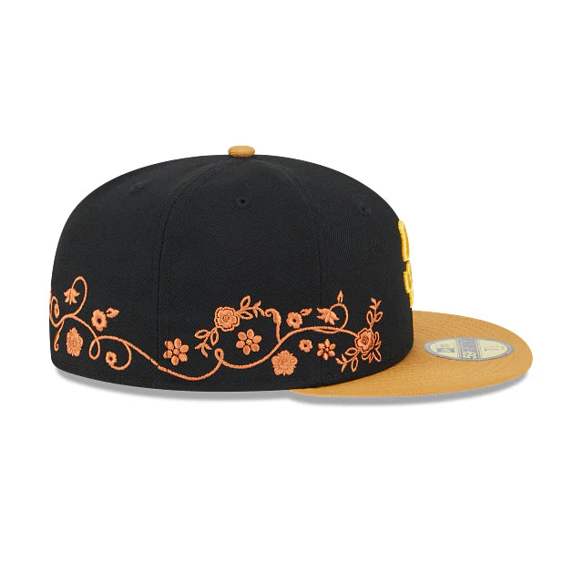 Gorra New Era San Diego Padres MLB Floral Vine 59FIFTY Cerrada