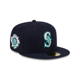 SEATTLE MARINERS MLB FLORAL UNDERVISOR 59FIFTY CERRADA