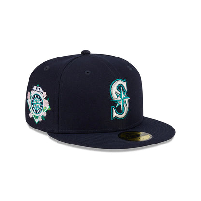 SEATTLE MARINERS MLB FLORAL UNDERVISOR 59FIFTY CERRADA