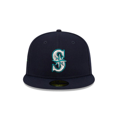 SEATTLE MARINERS MLB FLORAL UNDERVISOR 59FIFTY CERRADA