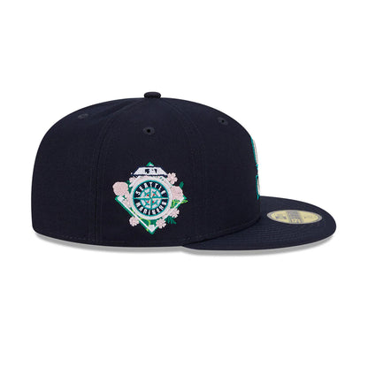 SEATTLE MARINERS MLB FLORAL UNDERVISOR 59FIFTY CERRADA