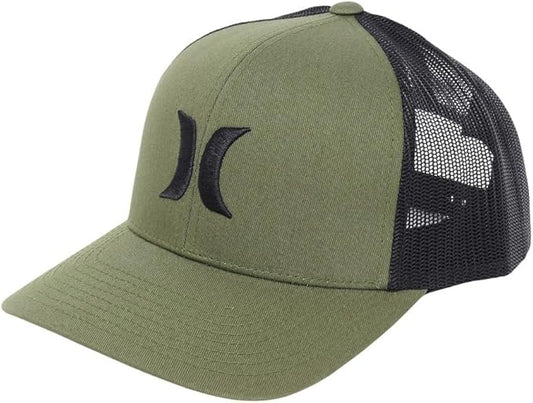 Gorra Hurley Del Mar TRKR para hombre, color verde, talla única