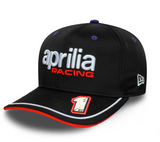 Gorra Jorge Martín #1 Aprilia Racing New Era Negra