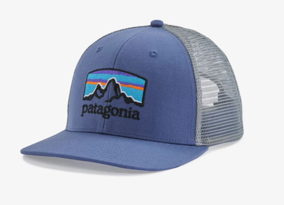 Patagonia Fitz Roy Horizons Trucker Hat Current Blue