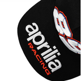 Gorra Jorge Martín 89 Aprilia Racing Negra Roja