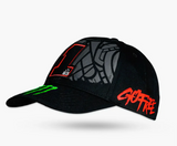 Gorra Pecco Bagnaia 1 Go Free Monster Energy Ducati Negra