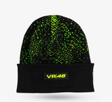 Gorro Lana VR46 Valentino Rossi 46 Negro Verde New Era