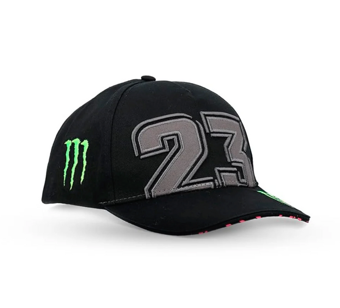 Gorra Enea Bastianini 23 Monster Energy MotoGP Negra