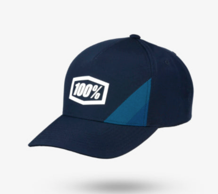 Gorra 100% Cornerstone Curva Azul Marino