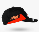 Gorra Ducati Corse Pecco Bagnaia 1 Campeón Negra Naranja