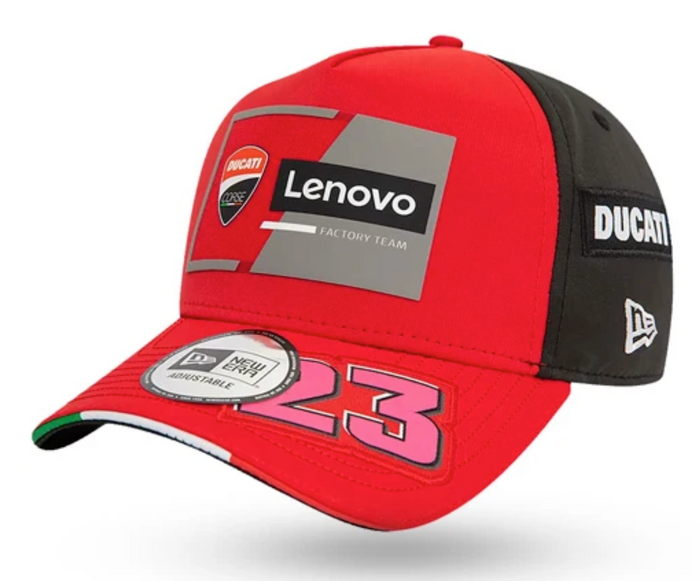 Gorra Ducati Corse Lenovo Factory Team 23 Bastianini New Era