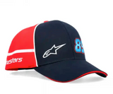 Gorra Jorge Martín 89 Alpinestars Racing Azul Roja