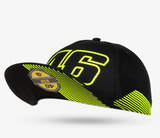 Gorra VR46 Valentino Rossi 46 Visera Curva Negra New Era