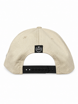Gorra Double AA Curvo Crema Negro NY