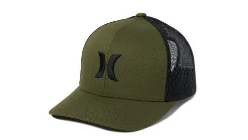 Gorra Hurley Del Mar Trucker Verde Musgo