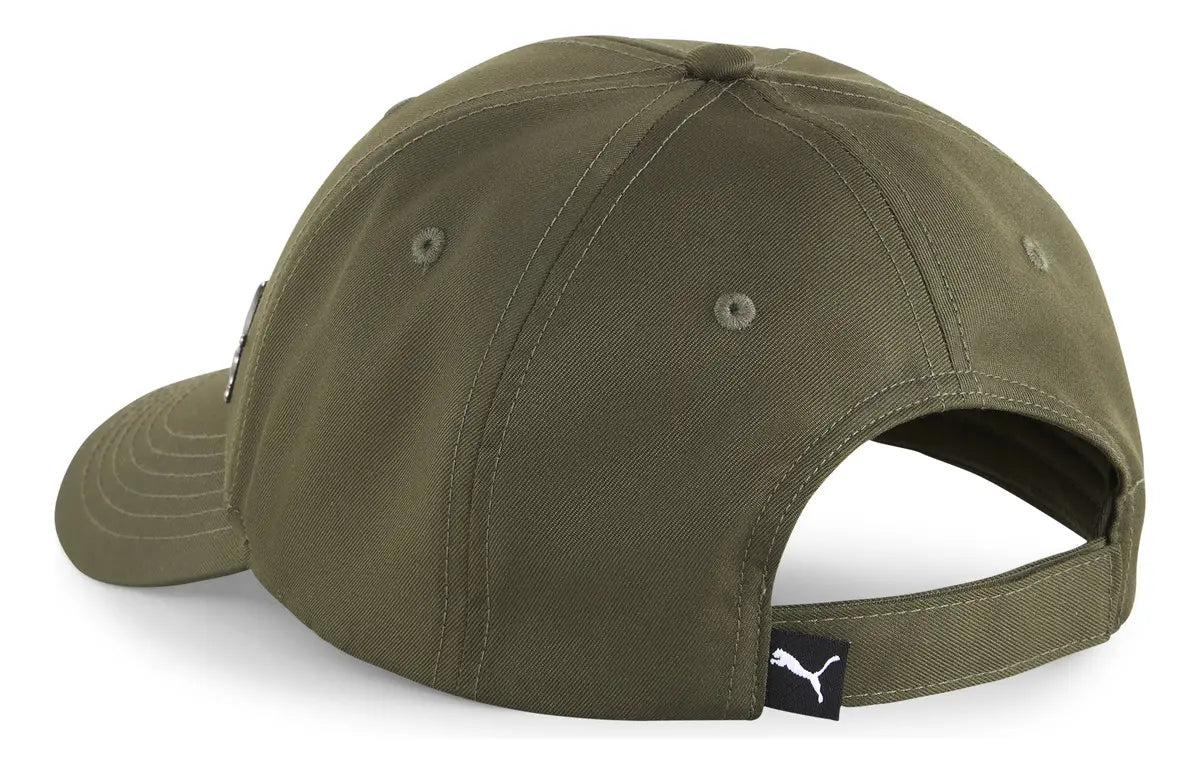 Gorra Unisex Metal Cat De Poliéster Color Oliva Puma Verde Adult
