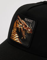 Gorra Goorin Bros Dragon Beast Trucker Snapback Negra Hombre